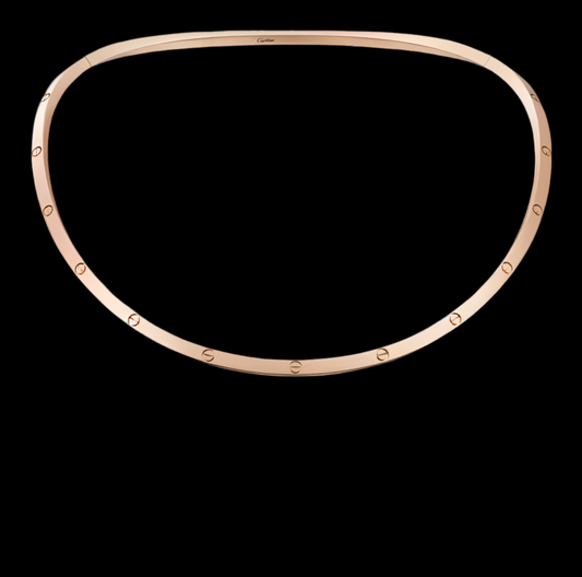 The love necklace-rose gold