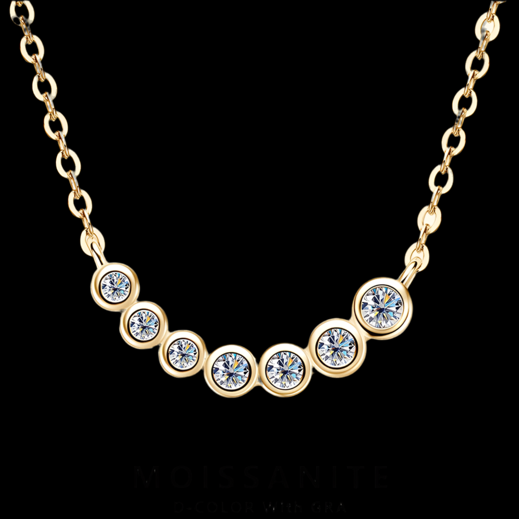 The seven diamond necklace