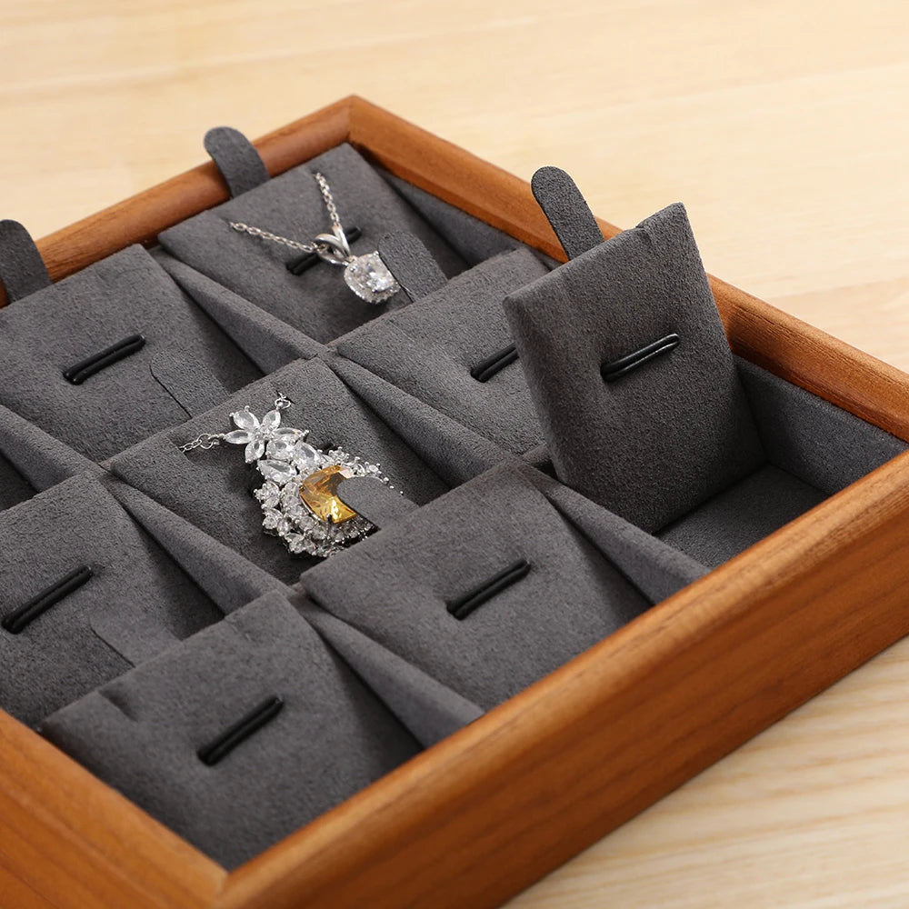 Storage boxes for 9 pendant necklaces