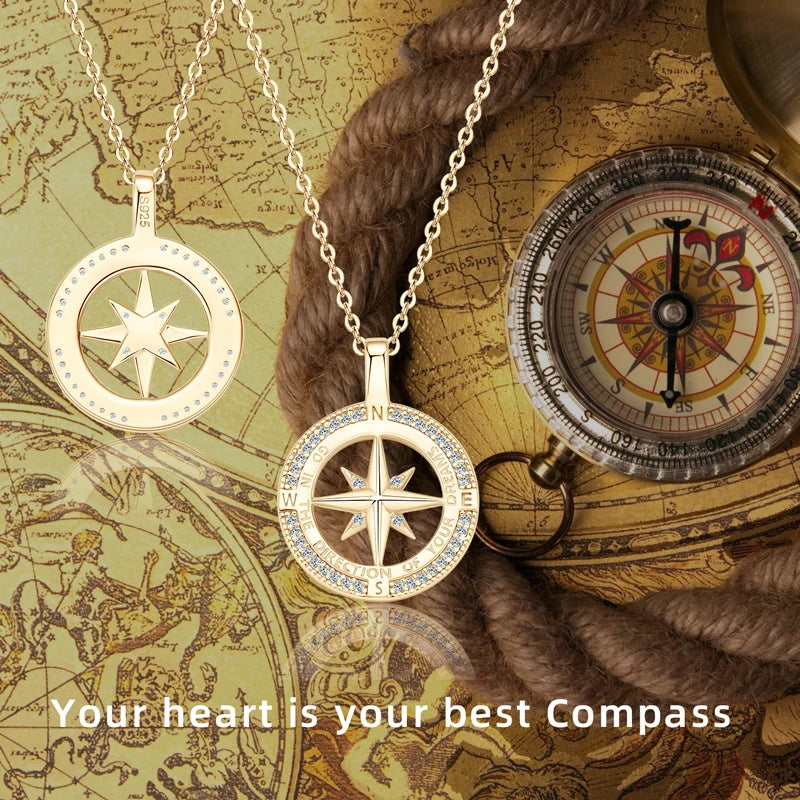 שרשרת Compass Pendant